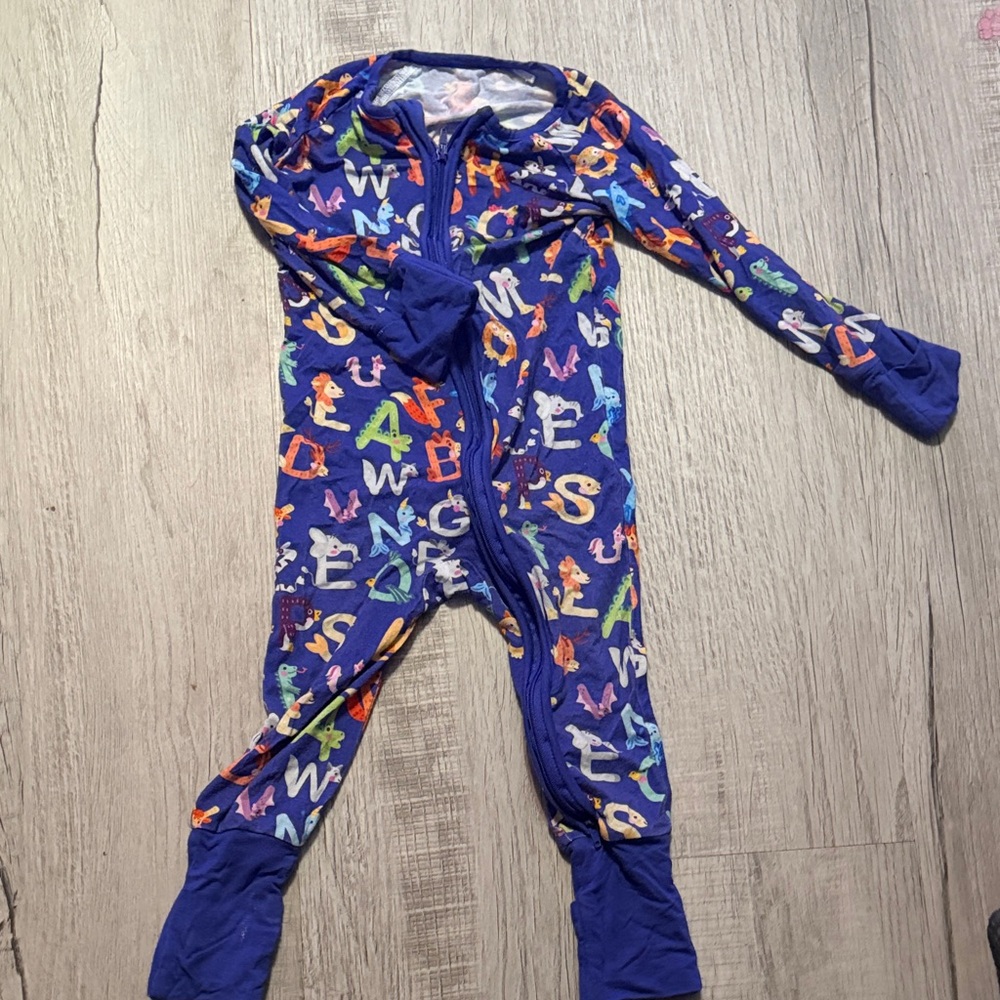 Colorful Alphabet Kids One Piece